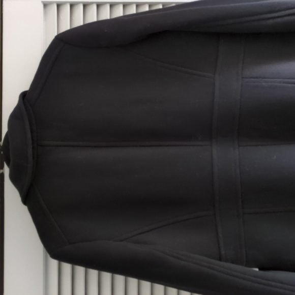 Nwt J. Crew 16 Black Midnight Wool Thinsulate Lined Midi Lady Day Coat Topcoat - Picture 7 of 13